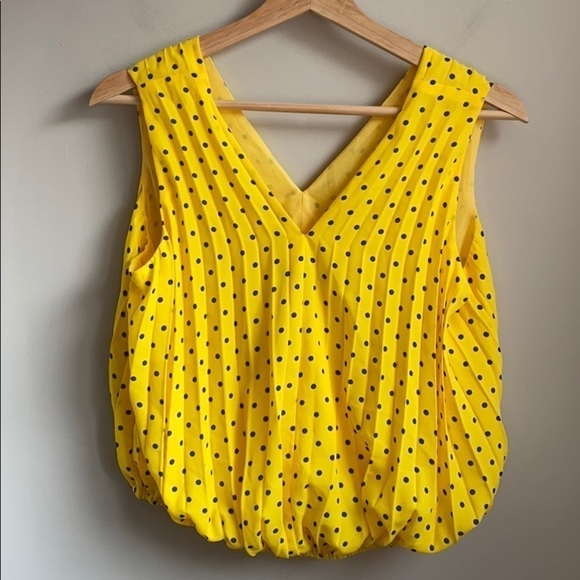 Banana Republic Petite Pleated Top - Picture 3 of 7